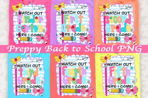 Evaluating the Preppy Back to School Png Bundle, Grade for Creative Projects