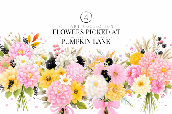 Flowers Picked on Pumpkin Lane