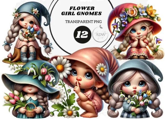 Girl Gnome: Whimsical Art for Creators