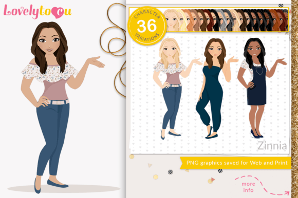 Integrating Woman Illustration PNG Clipart Avatar into Your Creative Workflow