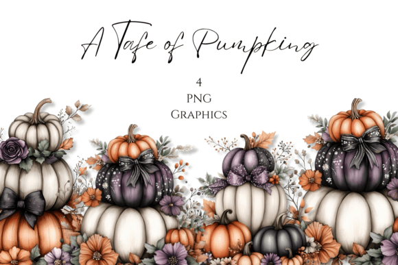 Moody Pumpkin Stacks with Florals: Elevating Your Autumn Design Projects
