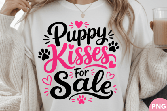 Puppy Kisses for Sale T-shirt PNG Design: A Practical Guide for Creators