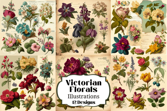Reviving the Past: How Victorian Flower Illustrations Elevate Modern Paper Crafts