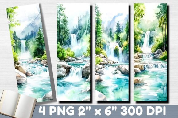 Scene Painting Printable Bookmarks Guide