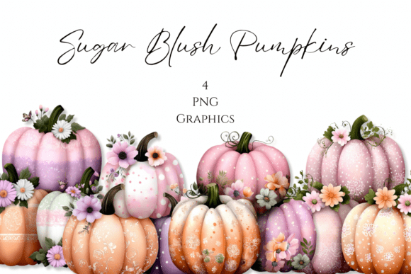 Sugar Blush Pumpkins: Elevating Fall Crafts with Soft Pastel Charm